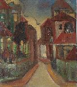 Georges Jansoone Street view Spain oil painting artist